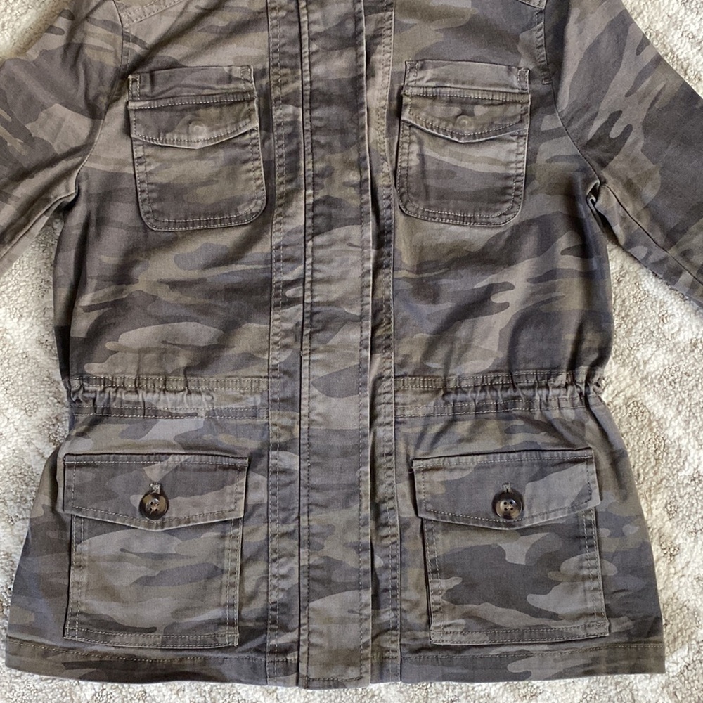 •Express• Camo Army Military Utility Jacket - Picture 4 of 15